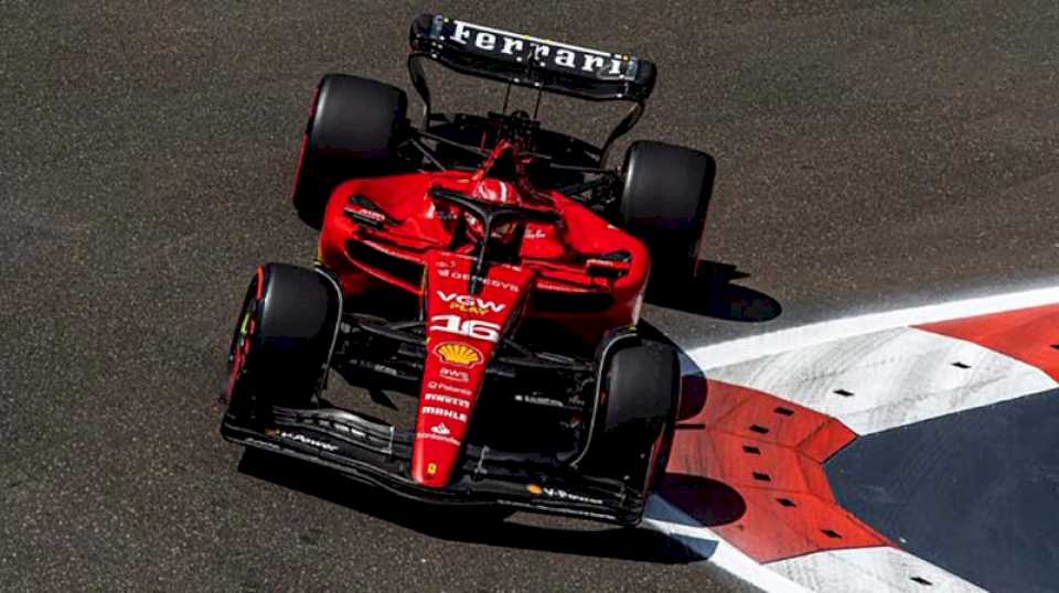 Leclerc se adelanta a los Red Bull en la clasificación del GP de Azerbaiyán