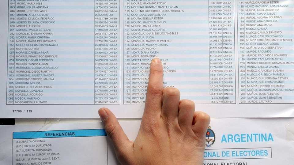 ¿Dónde voto en las Elecciones 2023?: Consultá el padrón electoral y verificá que estén bien los datos