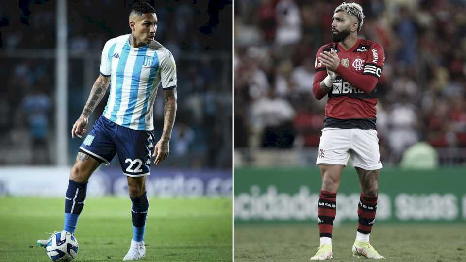 Racing pierde con Flamengo al cabo del primer tiempo