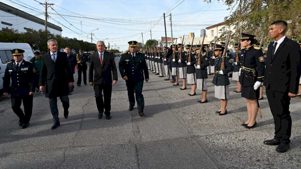 Destinan el Centro de Encuentro de Rawson a la formación de agentes de Policía