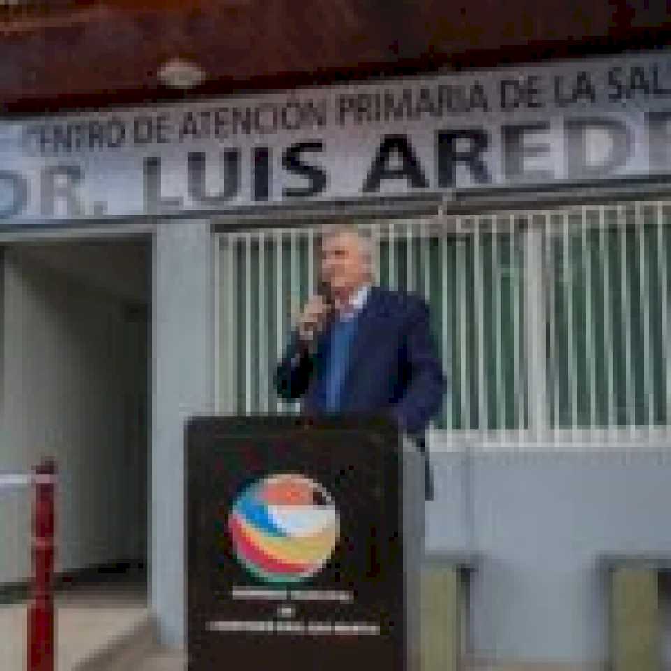 CAPS Aredez de Libertador: El gobernador inauguró obras de refacciones con una inversión de más de 5 millones de pesos