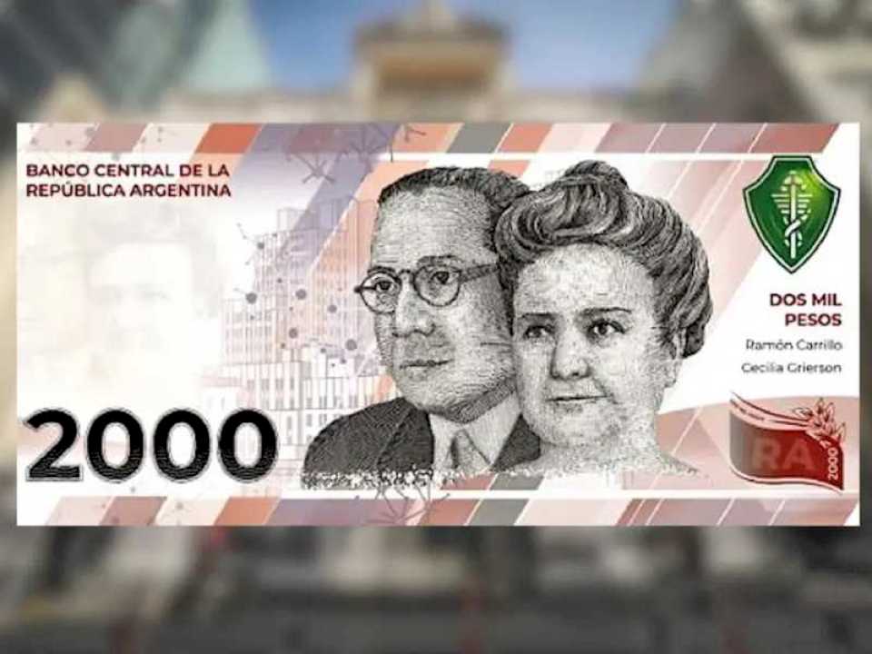 Cuándo salen a la calle: el Banco Central ya tiene los billetes de 2 mil pesos y define su salida