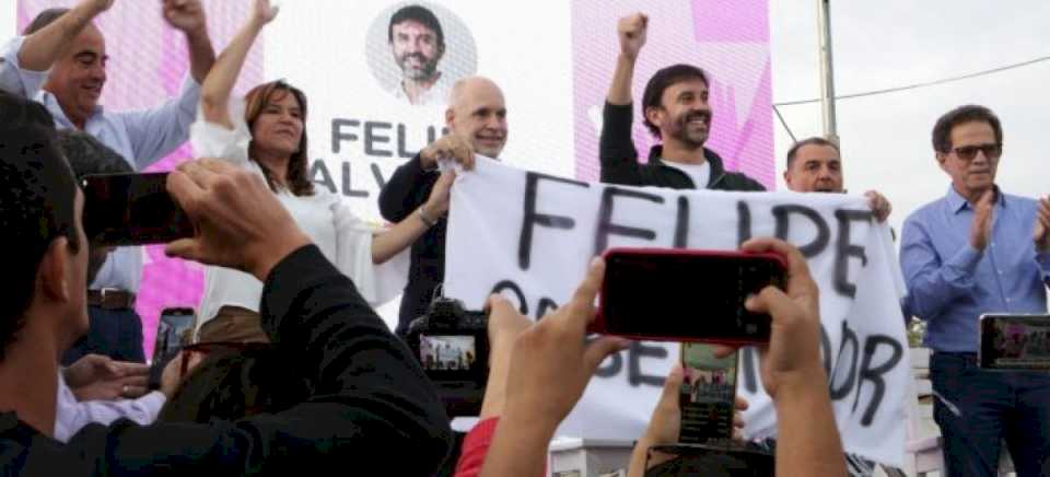 LARRETA CERRÓ LA CAMPAÑA DE FELIPE ALVAREZ E INÉS BRIZUELA Y DORIA