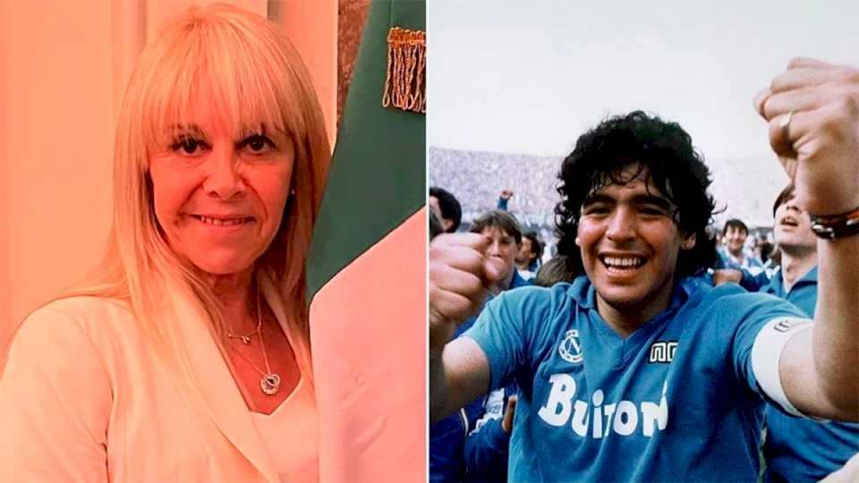 las-emotivas-palabras-que-claudia-villafane-le-dedico-a-diego-maradona-tras-la-consagracion-del-napoli