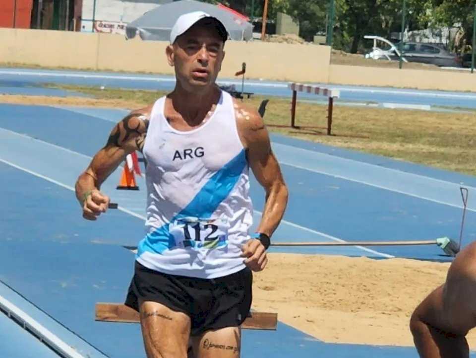 Mario Rodríguez rumbo al Sudamericano de Atletismo Máster: “La preparación fue muy intensa y vamos con mucha expectativa”