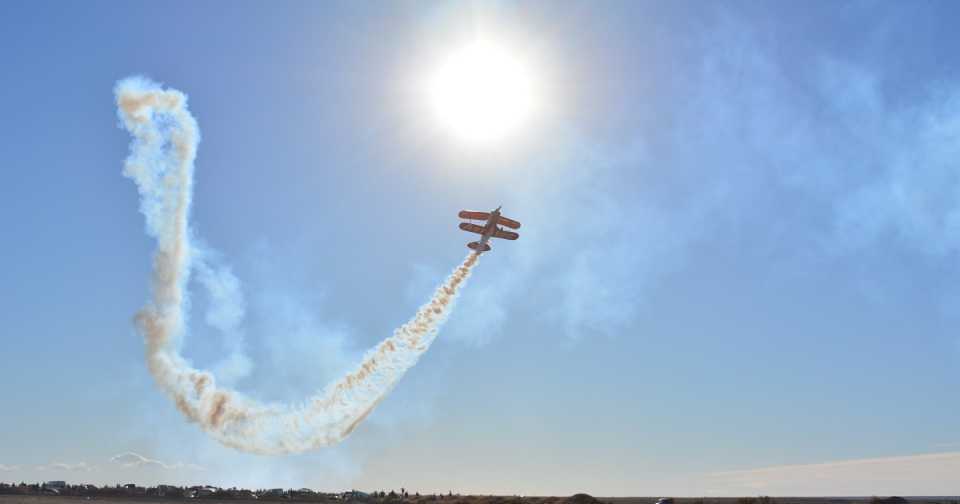 Allen vuela: festival aéreo en el cielo, flotadas en el río y cabalgatas para un finde completo