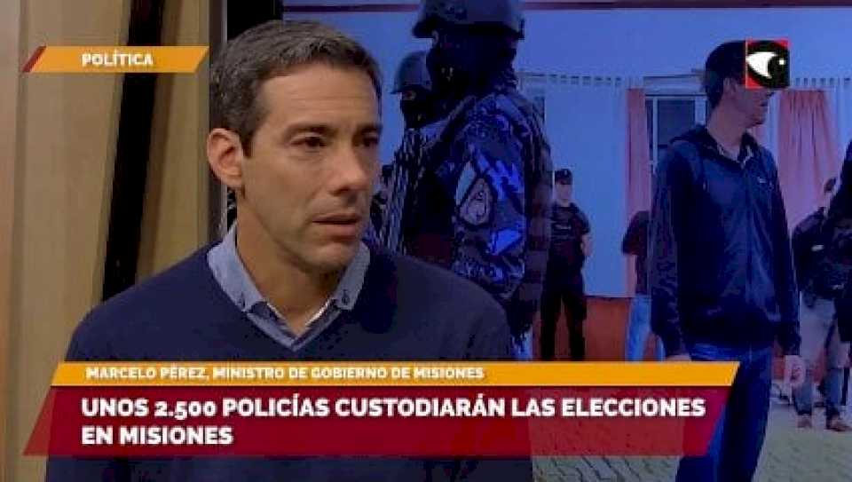 Unos 2.500 policías custodiarán las elecciones en Misiones