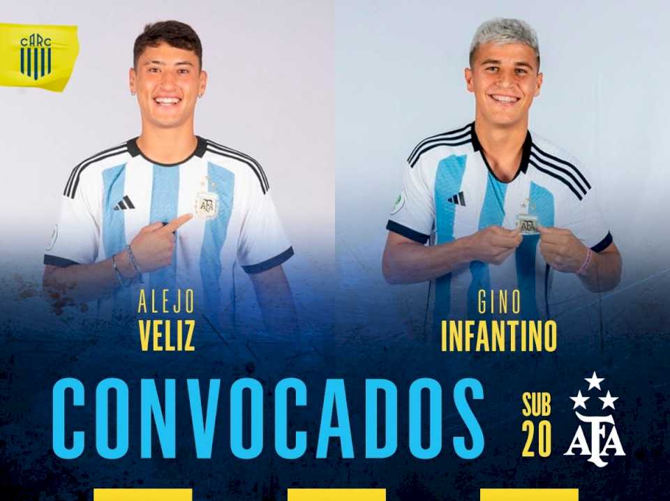 Infantino y Veliz palpitaron el último partido antes de sumarse al Sub 20 para jugar el Mundial