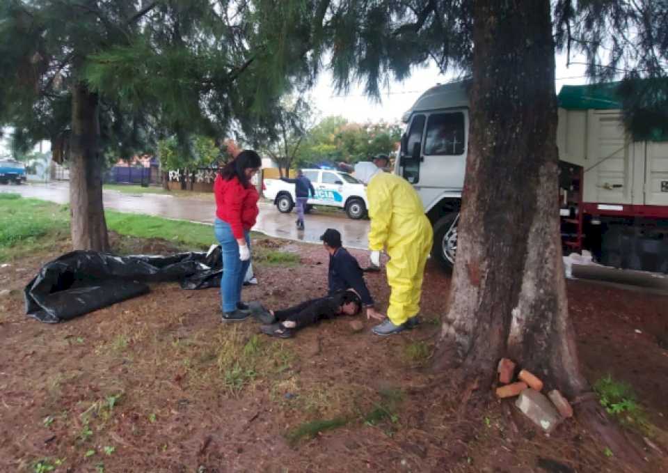 Un hombre fue impactado por un rayo en La Clotilde mientras descansaba abajo de un árbol