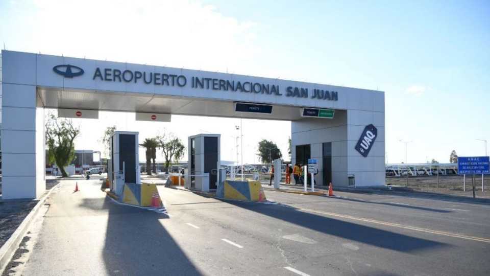 El aeropuerto de San Juan se ubicó entre los que más crecieron en el país