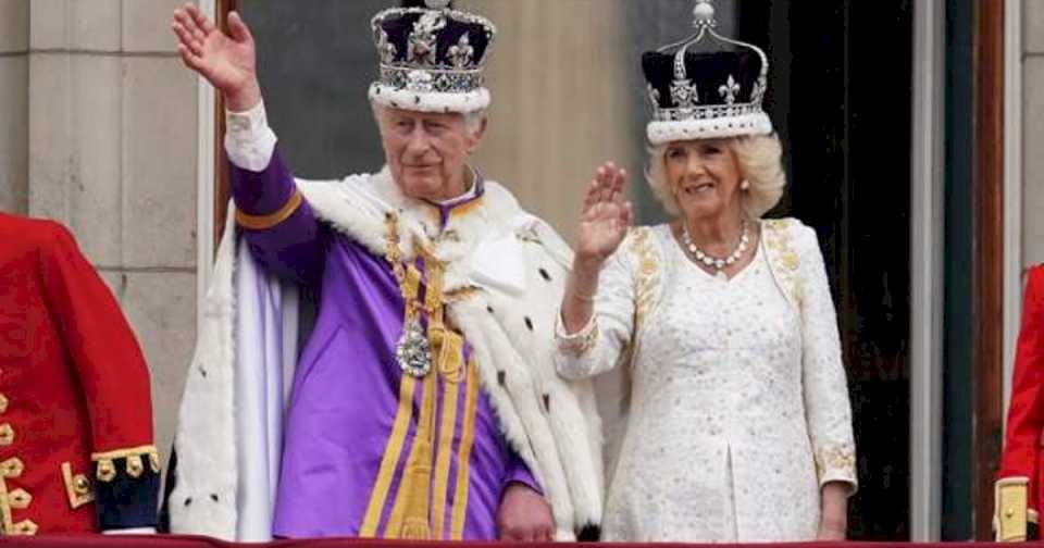 tras-la-coronacion,-carlos-iii-ya-es-rey-de-reino-unido-junto-a-camilla