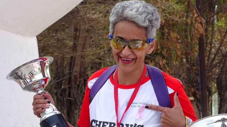 Vilma Monsalvo: una paciente oncológica que encontró su “salvavidas” y cable a tierra en el running