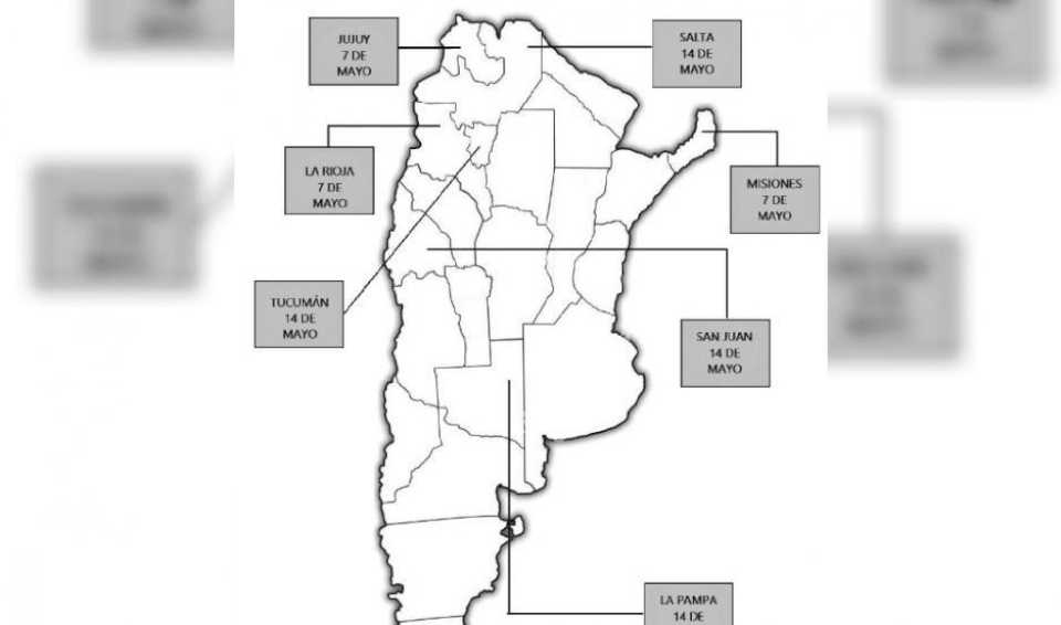 Comienza un “supermayo” electoral con ocho provincias que elegirán gobernador y vice