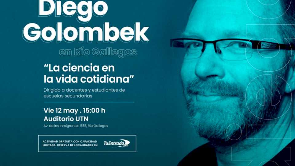 Fundación Banco Santa Cruz invita a la charla “La ciencia en la vida cotidiana” a cargo de Diego Golombek