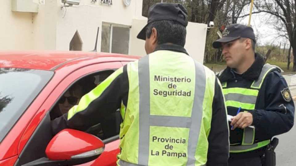 Policía de La Pampa detectó 35 casos de alcoholemia positiva