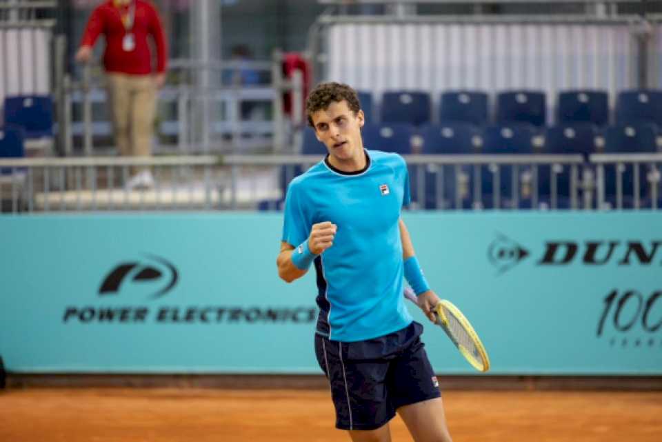 Juan Manuel Cerúndolo pasó a la final de la clasificación previa del Masters 1000 de Roma