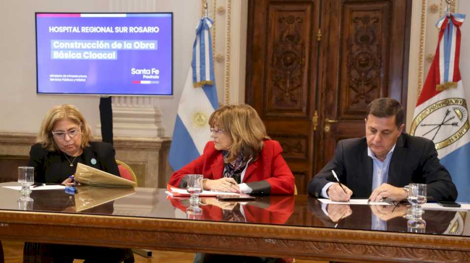 La Provincia presentó el proyecto del Hospital Regional Sur de Rosario