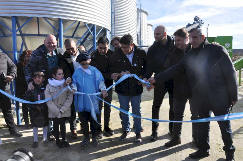 Con dos trascendentes anuncios, Claudio Vidal dejó inaugurado el feedlot “Pioneros”