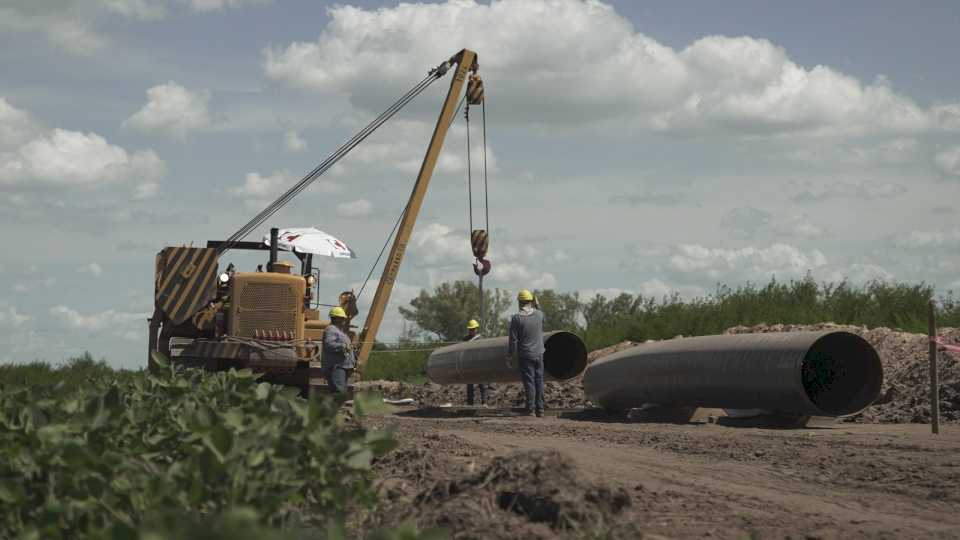 Gasoducto Kirchner: el viernes, en La Pampa, se hará la última soldadura