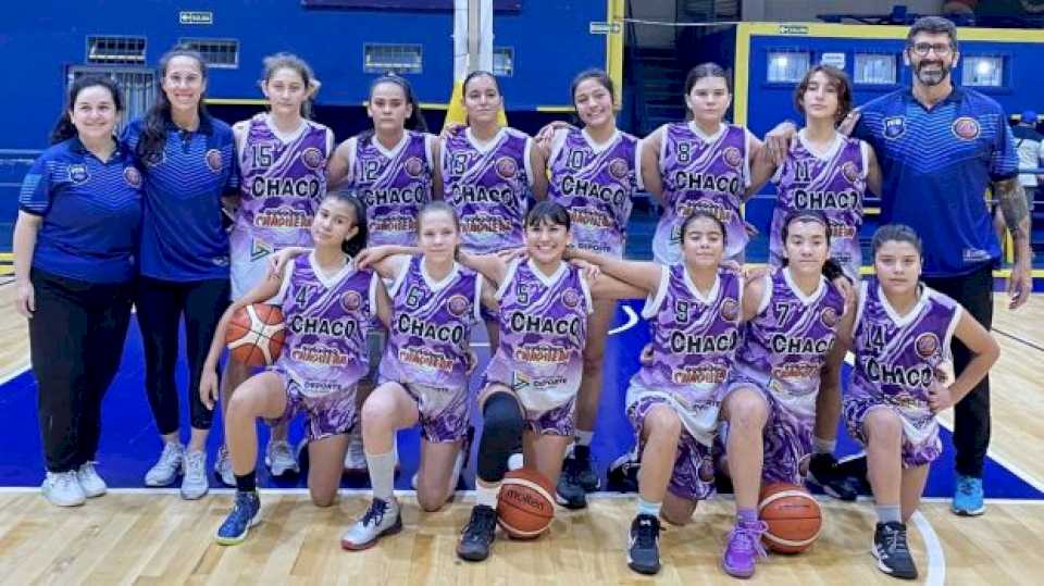 Básquet: el Chaco fue tercero en el Regional Femenino U13