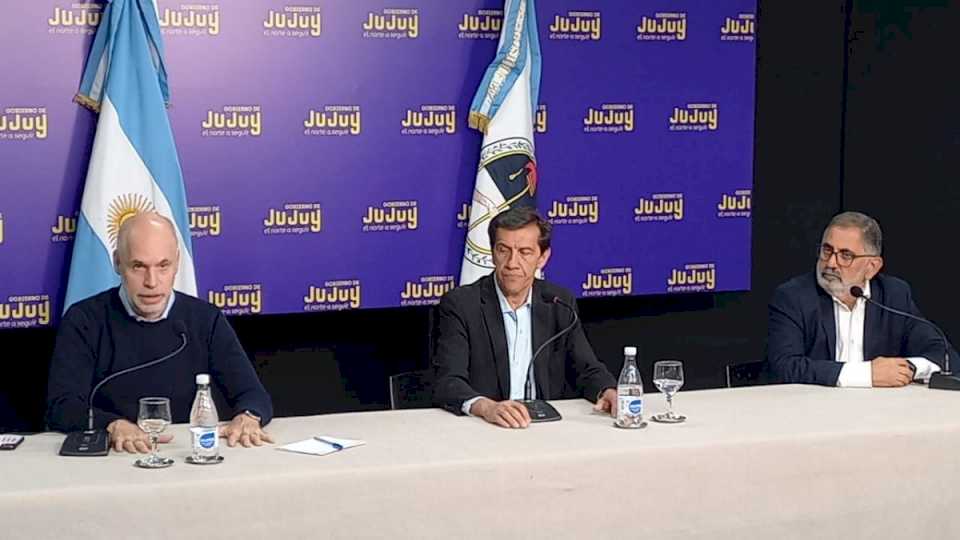 Horacio Rodríguez Larreta visita Jujuy y apoya candidaturas