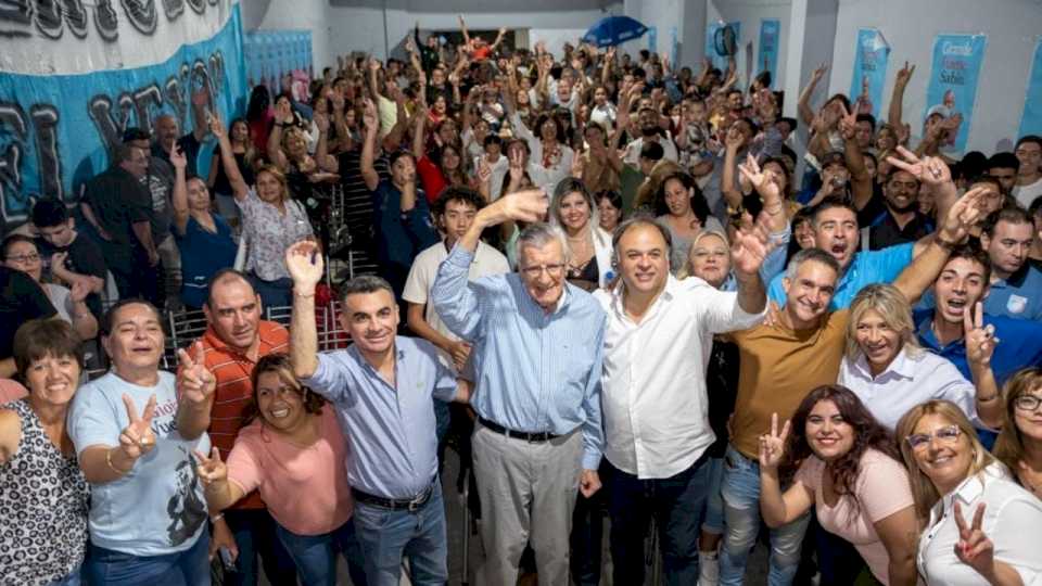 Gioja y Gramajo proclamaron candidatos en Rawson y 9 de Julio