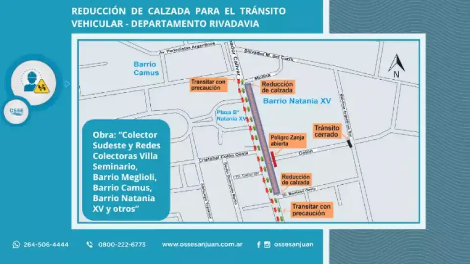 colector-sudeste:-avanza-la-obra-cloacal-mas-grande-de-rivadavia