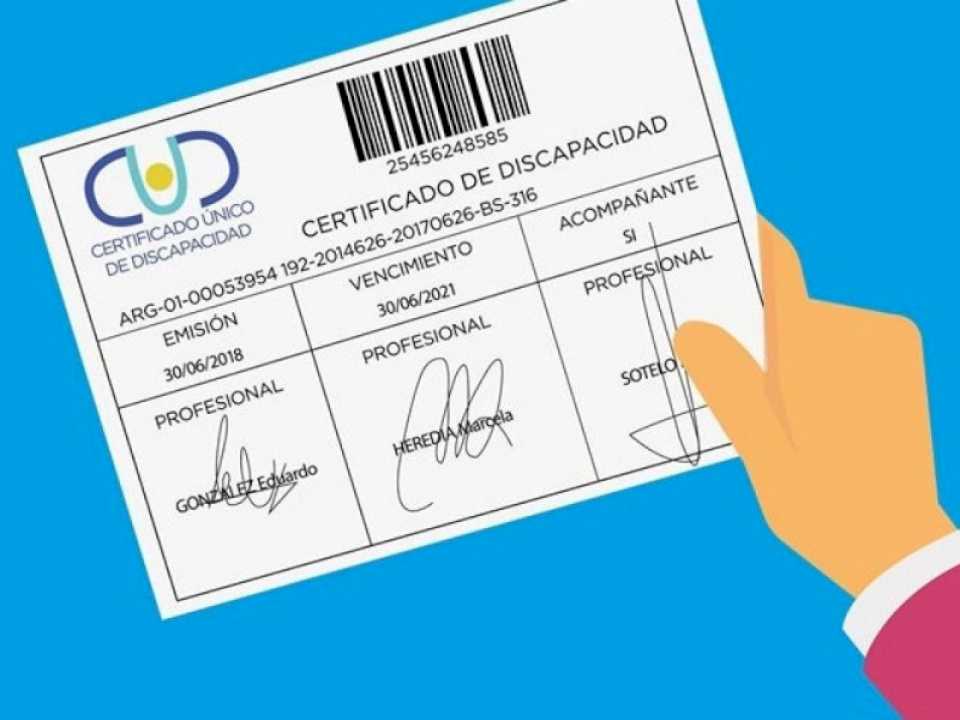 Promulgan ley para facilitar la renovación del Certificado Único de Discapacidad