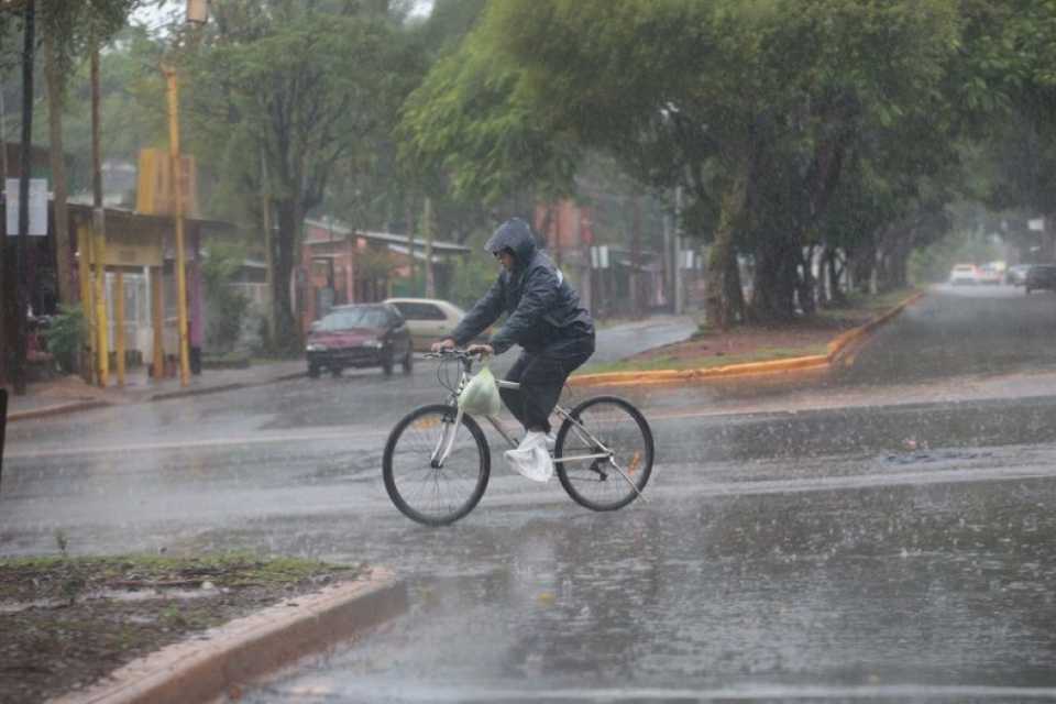 Opad extendió alerta amarilla por tormentas hasta el jueves