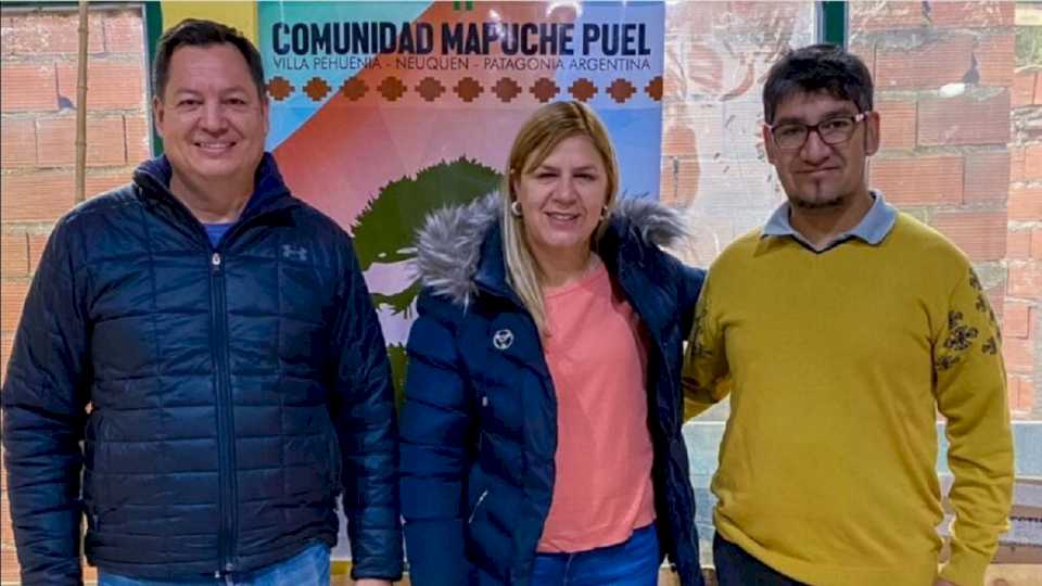 Gloria Ruiz busca alquilar tierras a la comunidad Puel y destinarlas a la producción