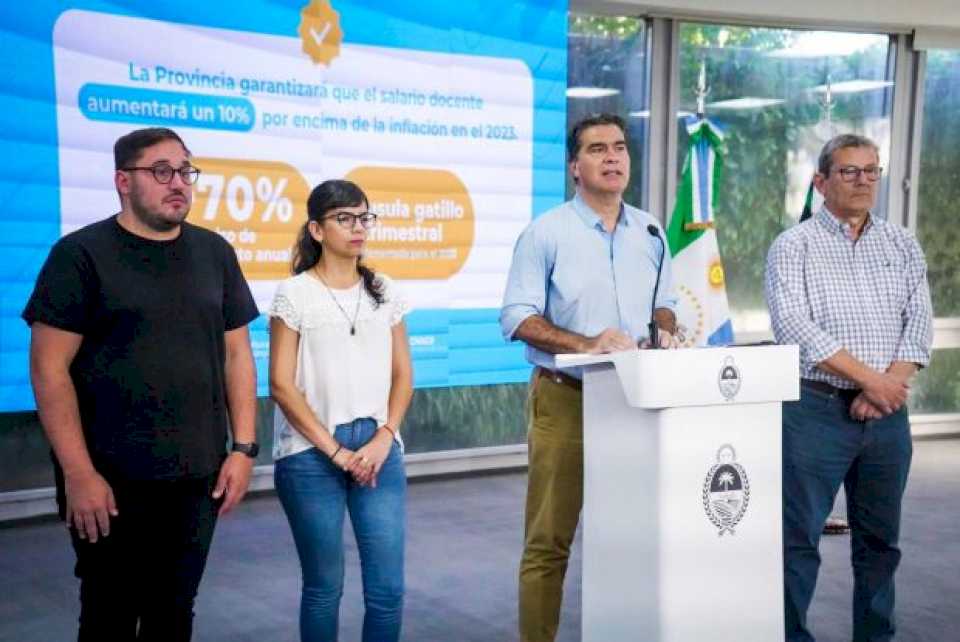 Anunciarán nuevas medidas económicas para docentes