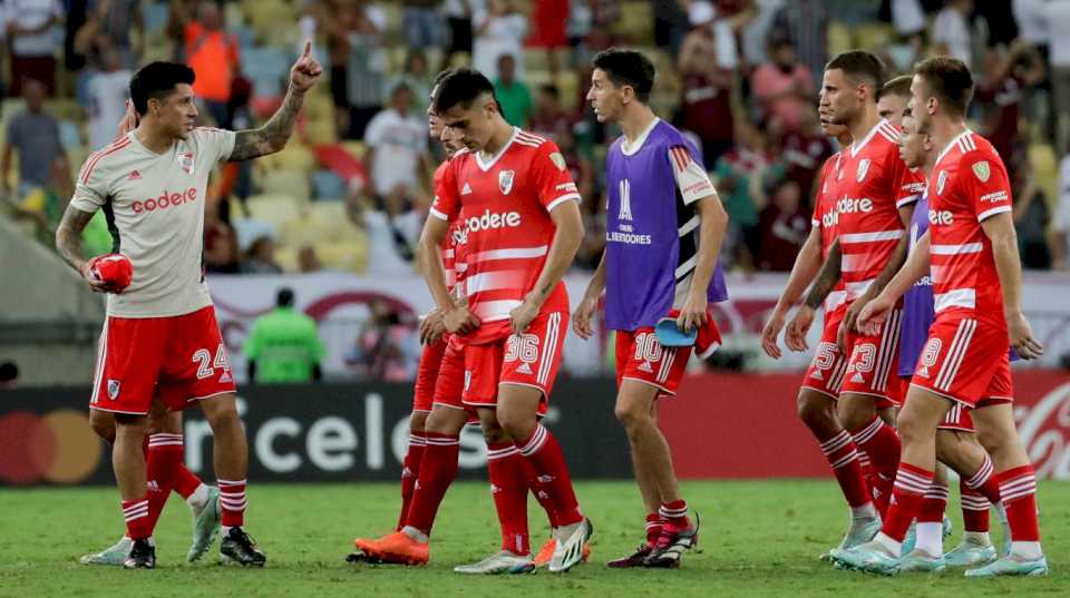 River sufrió un duro golpe antes del Superclásico: perdió 5-1 con Fluminense por la Copa Libertadores