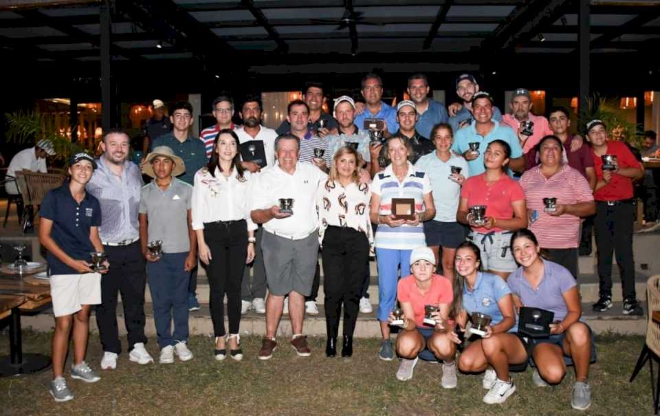 La intendente Fuentes participó de la premiación a los deportistas ganadores del 45º Torneo Abierto del Golf Club Santiago del Estero