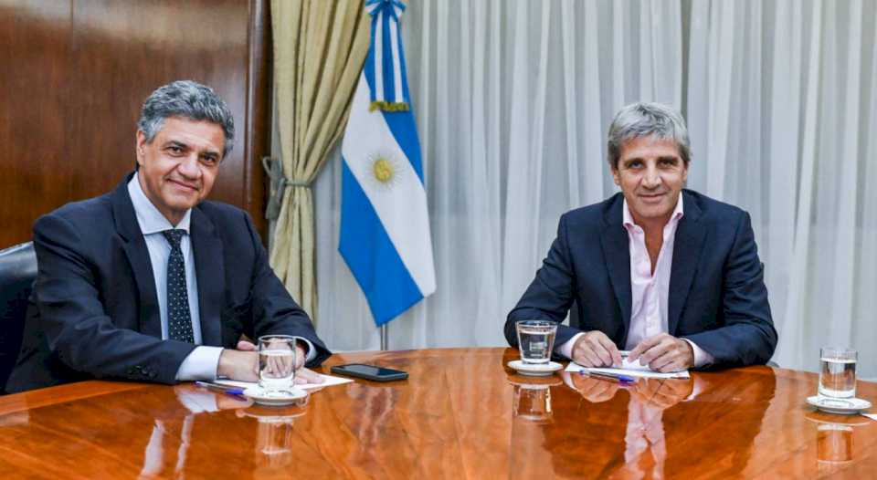 La reunión entre Luis Caputo y Jorge Macri para negociar el pago de la coparticipación a Ciudad ya tiene fecha