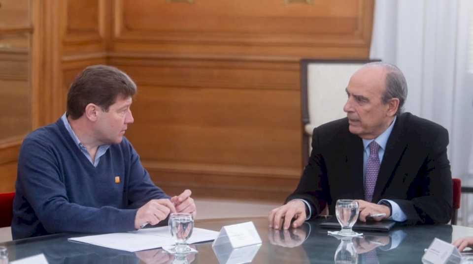 Guillermo Francos se reunió con uno de los gobernadores que no firmó el Pacto de Mayo