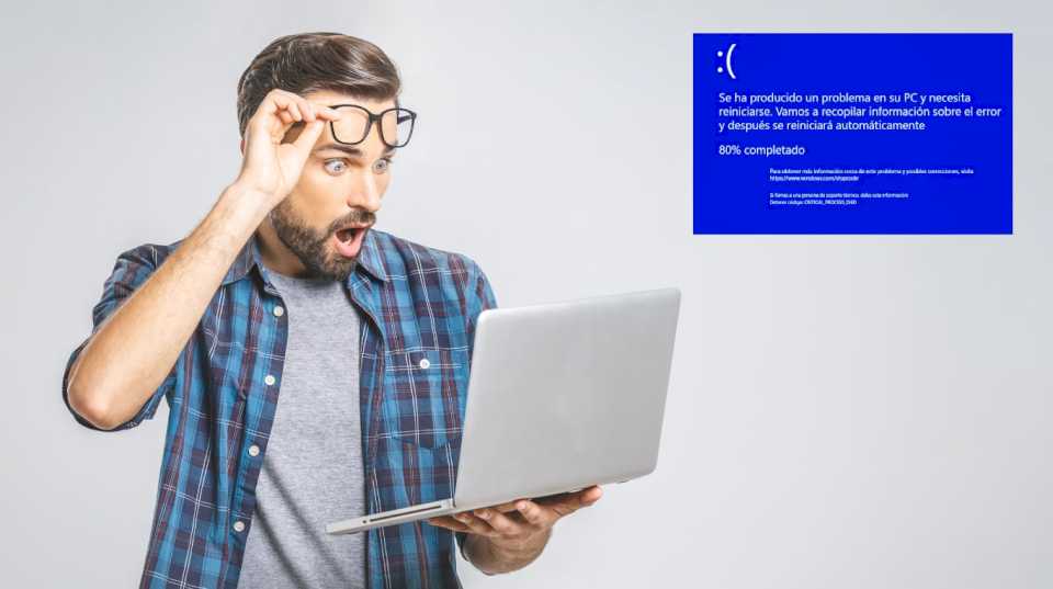 apagon-informatico:-que-hacer-si-aparece-la-“pantalla-azul-de-la-muerte”-en-tu-computadora