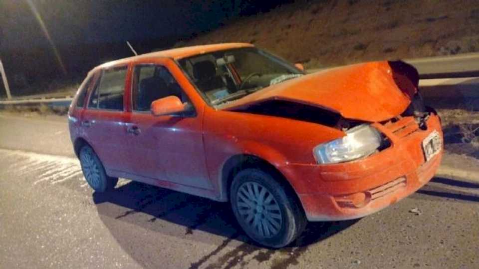 accidente-en-ruta-7:-una-mujer-termino-en-el-hospital-tras-chocar-por-detras-a-una-camioneta