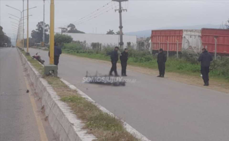 siniestro-fatal-en-libertador:-motociclista-choco-con-el-separador-de-carriles-en-ruta-34-y-murio