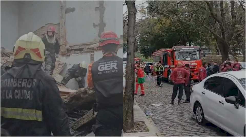 derrumbe-en-una-obra-en-construccion-en-belgrano:-hay-un-obrero-herido-y-otro-atrapado-entre-los-escombros