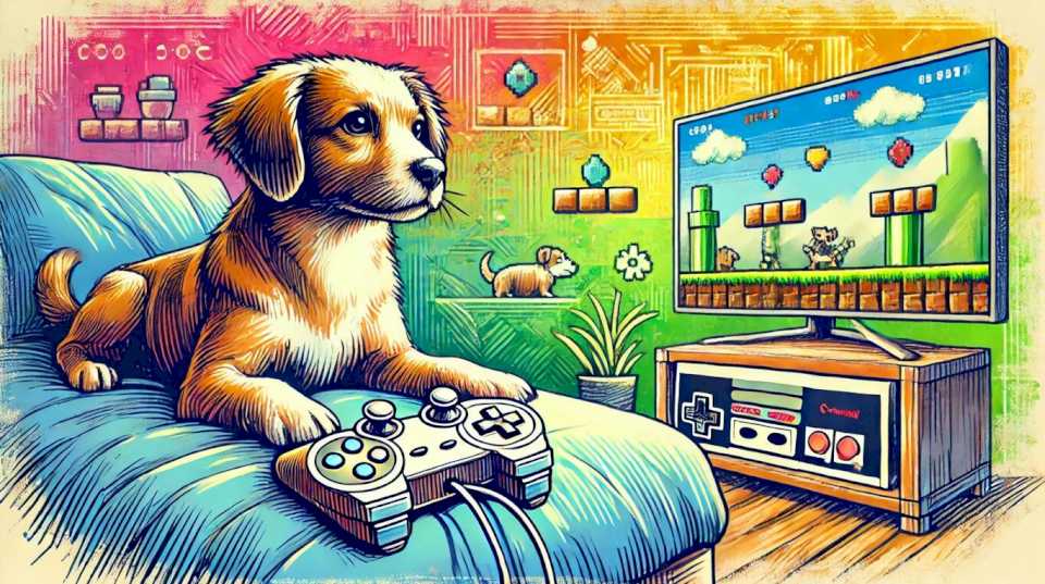 la-historia-de-peanut-butter,-el-perro-que-se-hizo-famoso-jugando-videogames