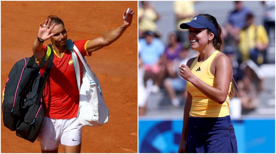 La insólita reacción de una tenista colombiana cuando vio a Rafael Nadal