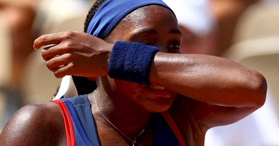 juegos-olimpicos-de-paris:-«me-estan-enganando,-no-son-justos-conmigo»,-coco-gauff-volvio-a-romper-en-llanto-por-un-polemico-fallo