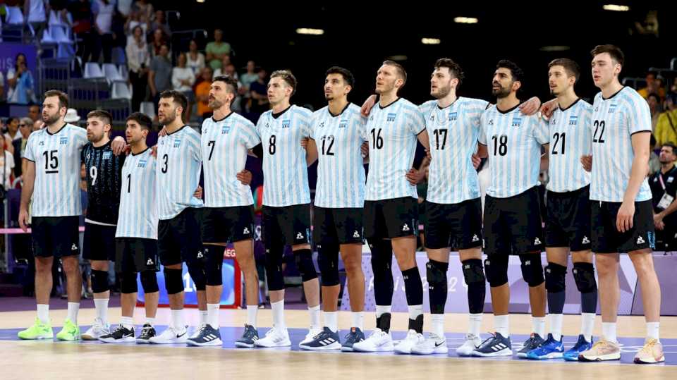 La Selección argentina de vóley perdió 3-0 ante Alemania y quedó eliminada de los Juegos Olímpicos 2024