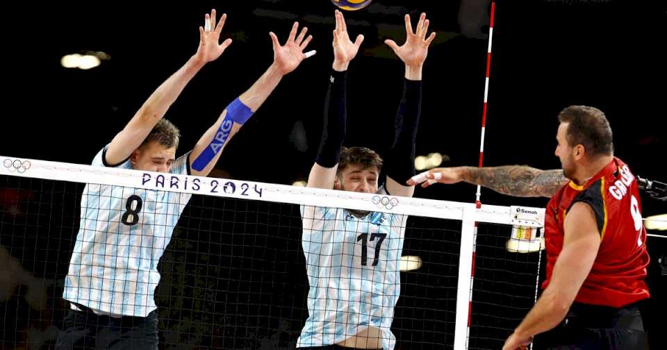 de-la-medalla-en-tokio-a-una-temprana-eliminacion-en-paris:-la-seleccion-de-voleibol-de-argentina-quedo-fuera-de-los-juegos-tras-caer-con-alemania