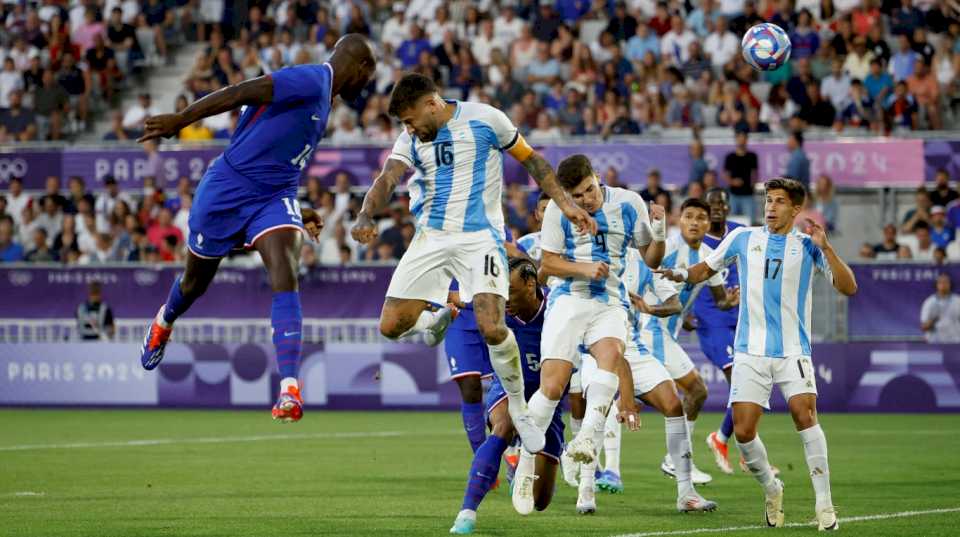 La Selección argentina pierde 1-0 ante Francia por los cuartos de final de París 2024