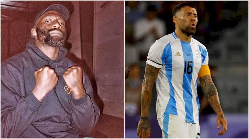 un-kickboxer-frances-se-enojo-con-otamendi-por-sus-dichos-tras-la-eliminacion-de-argentina:-lo-invito-a-pelear