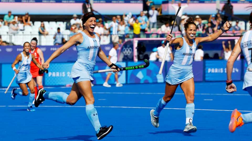 Las Leonas le ganaron 3-0 a Gran Bretaña y siguen a paso firme en los Juegos Olímpicos de París 2024