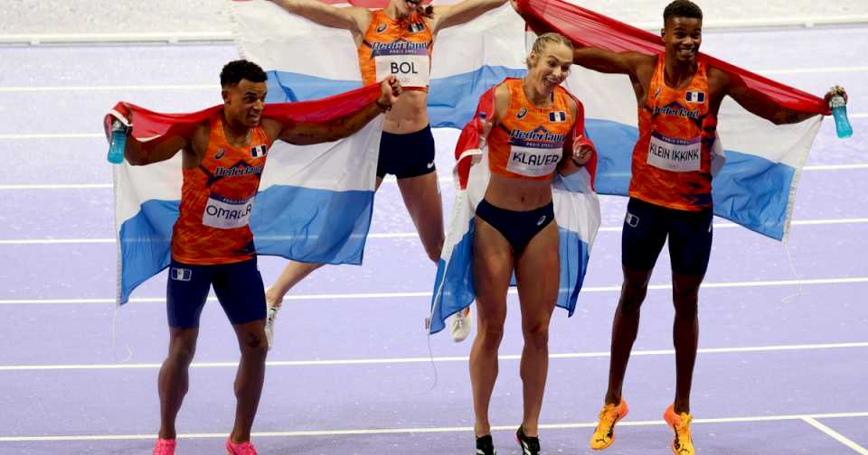 paris-2024:-femke-bol,-la-naranja-mecanica-que-volo-en-los-4×400-mixtos-para-ganar-una-carrera-perdida-y-el-mal-recuerdo-que-la-obligo-a-acelerar-sin-parar