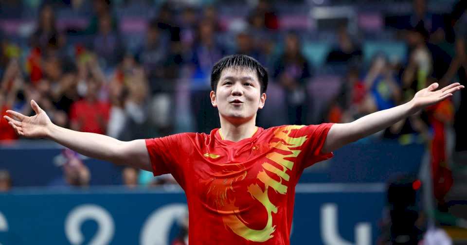 Juegos Olímpicos de París 2024: en el tenis de mesa no hay quien detenga a los chinos y Zhendong hizo su propio show con la dorada