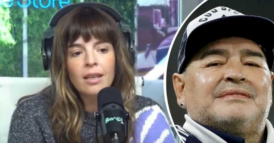 «Delirio total al tarado…»: Dalma Maradona apuntó contra Gonzalo Peillat por citar a su padre